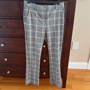 Gray Plaid Trousers